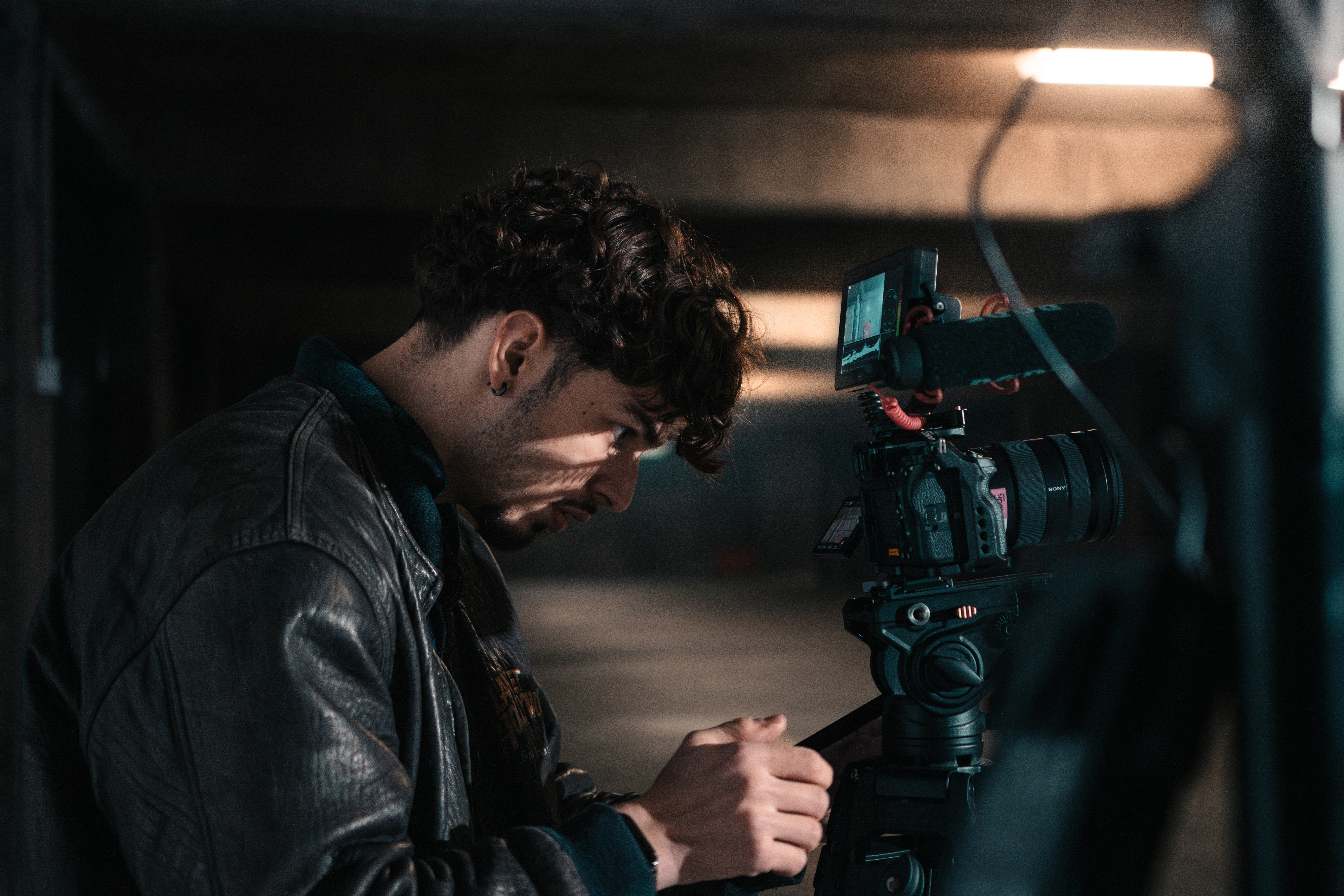 Corentin, vidéaste COPROD, en tournage à Valence